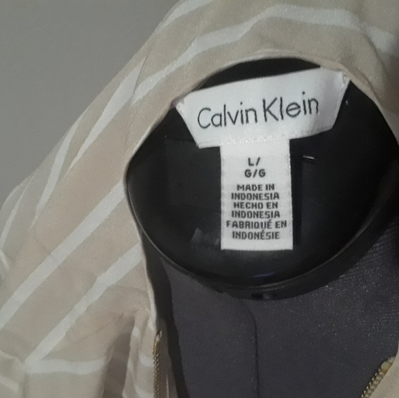 Calvin Klein striped blouse - Picture 7 of 7